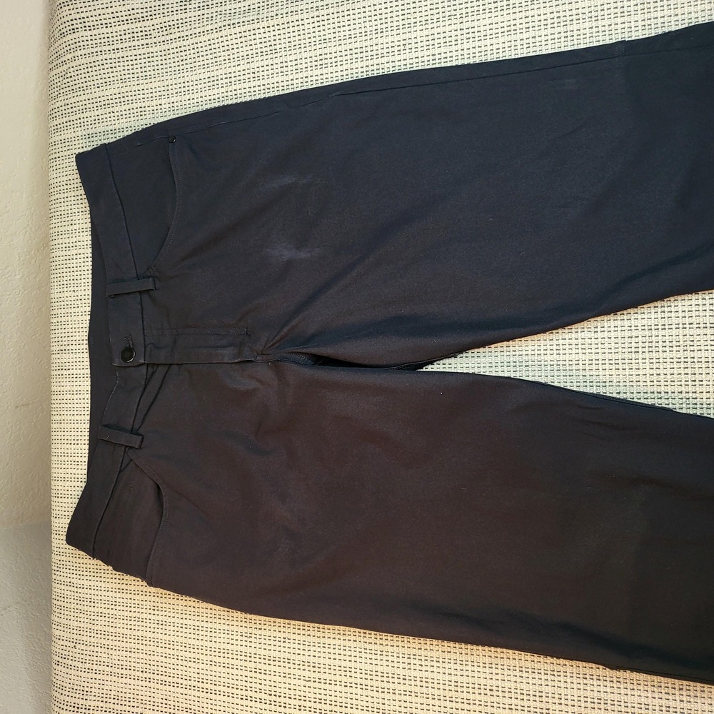 Lululemon Pants Mens Large Black Twill Casual Chino Athletic Stretch Pockets